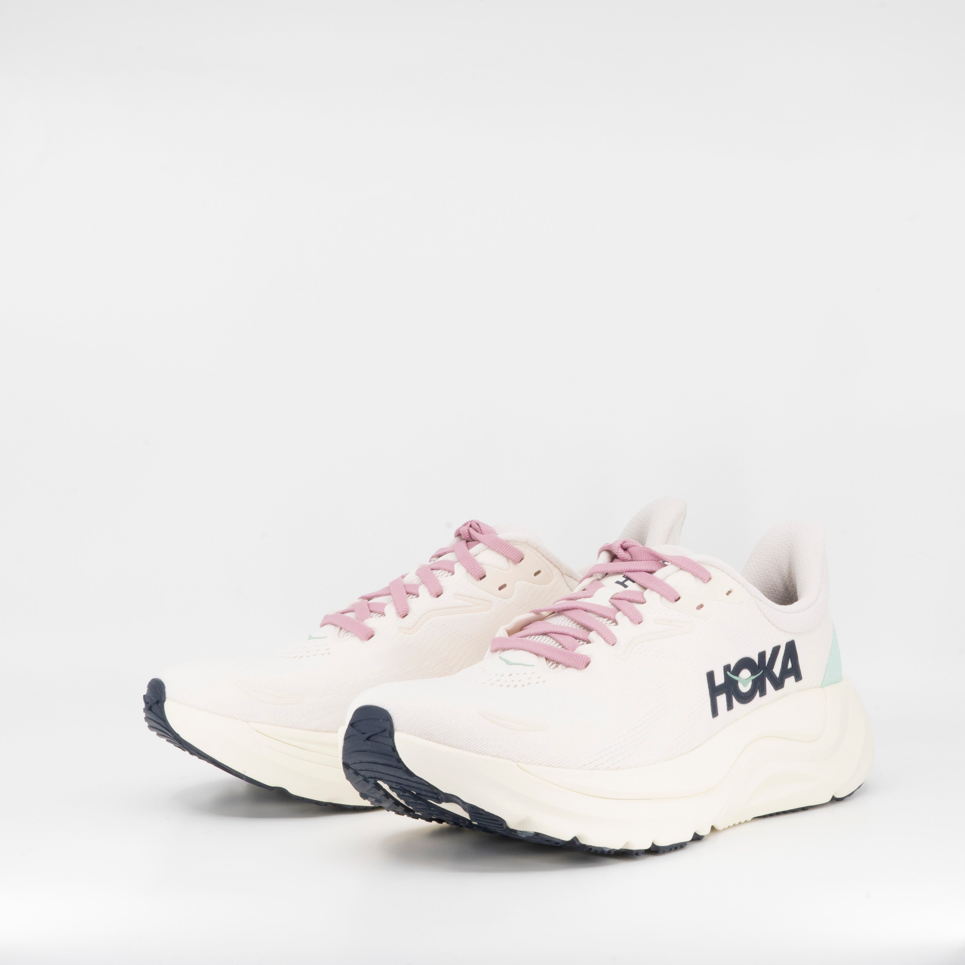 Hoka Arahi 8 (B Standard) Womens Rose Cream/Alabaster - Frontrunner Colombo